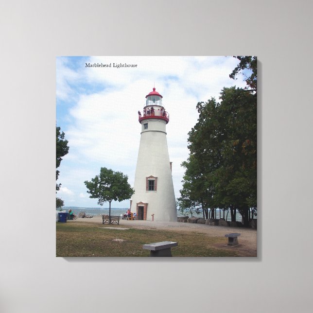 Marblehead Lighthouse canvas pring (Front)