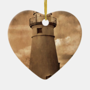 Marblehead Lighthouse Ceramic Ornament