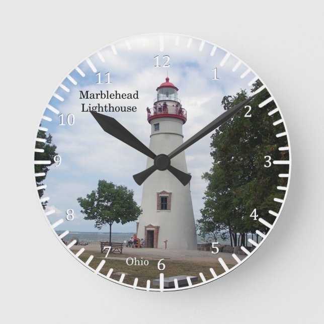Marblehead Lighthouse clock (Front)
