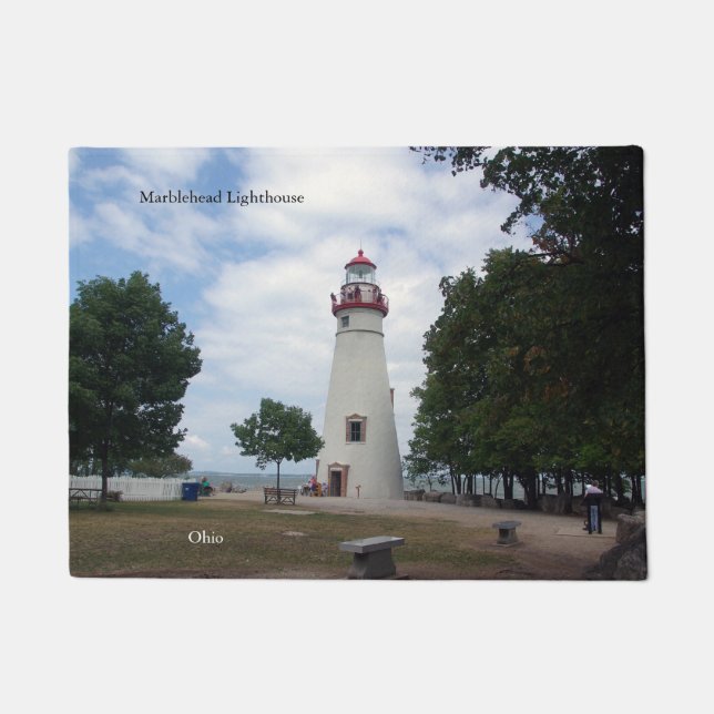 Marblehead Lighthouse door mat (Front)