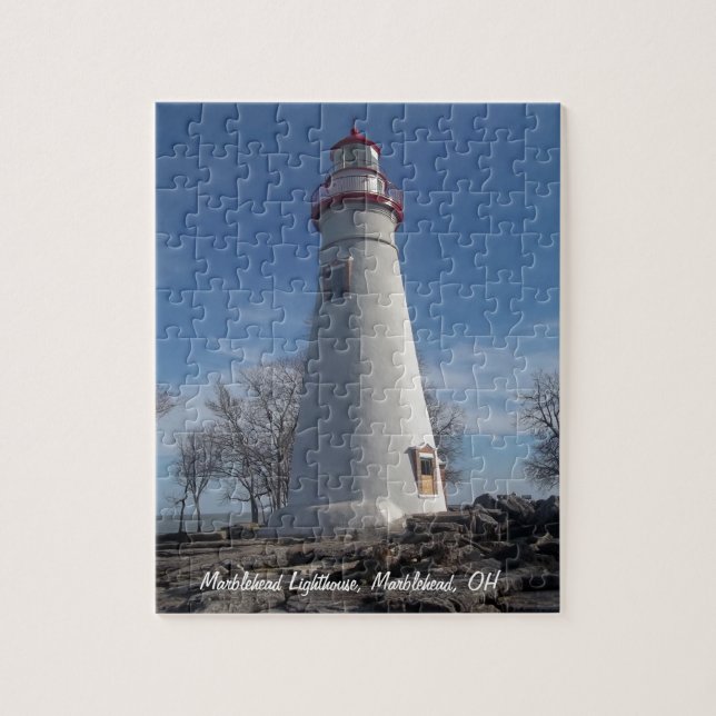 Marblehead Lighthouse Jigsaw Puzzle (Vertical)