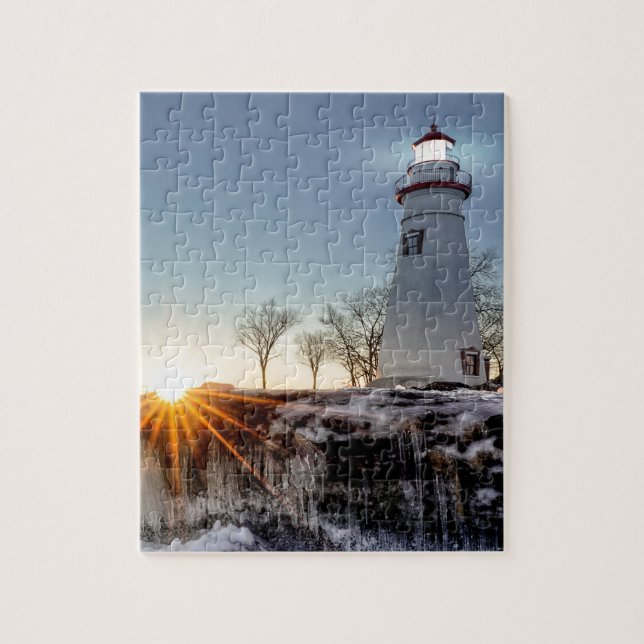 Marblehead Lighthouse Jigsaw Puzzle (Vertical)