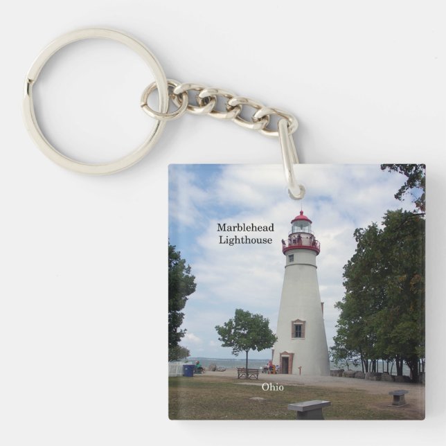 Marblehead Lighthouse key chain (Front)