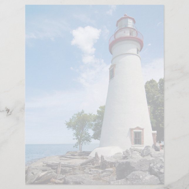 Marblehead Lighthouse Letterhead (Front)