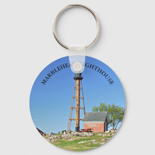 Marblehead Lighthouse, Massachusetts Keychain