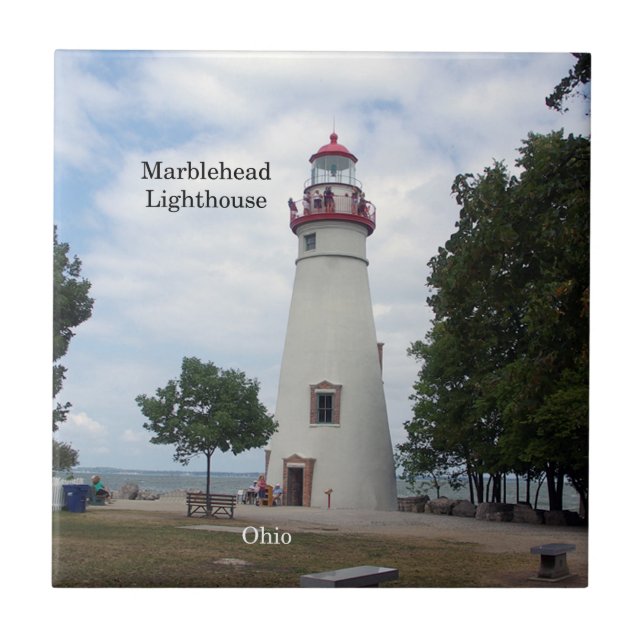 Marblehead Lighthouse tile (Front)