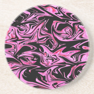 Marbleized Fairy Floss, Coaster