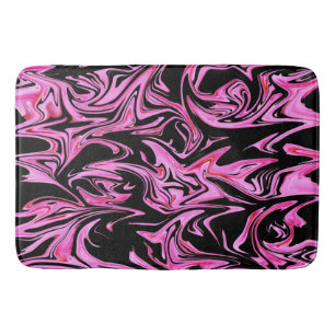 Marbleized Fairy Floss, Large Memory Foam Bath Mat