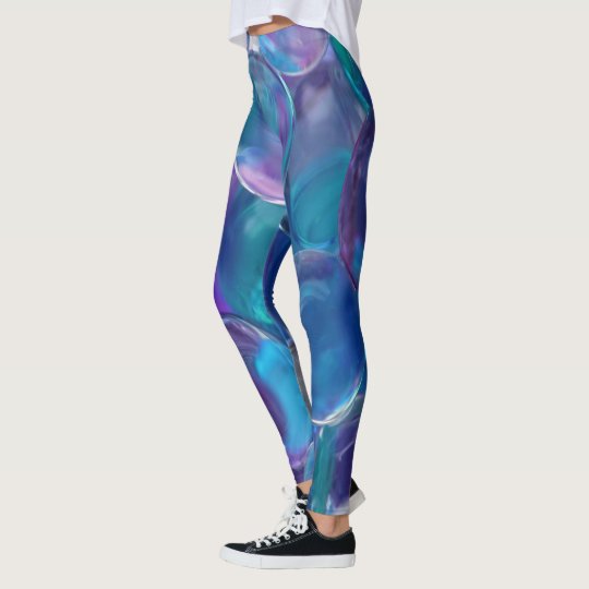 Marbles Blue Dance Leggings