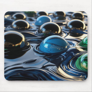 Marbles In Liquid Mouse Pad
