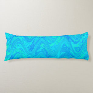 Marbling Blue Green Pattern Body Pillow