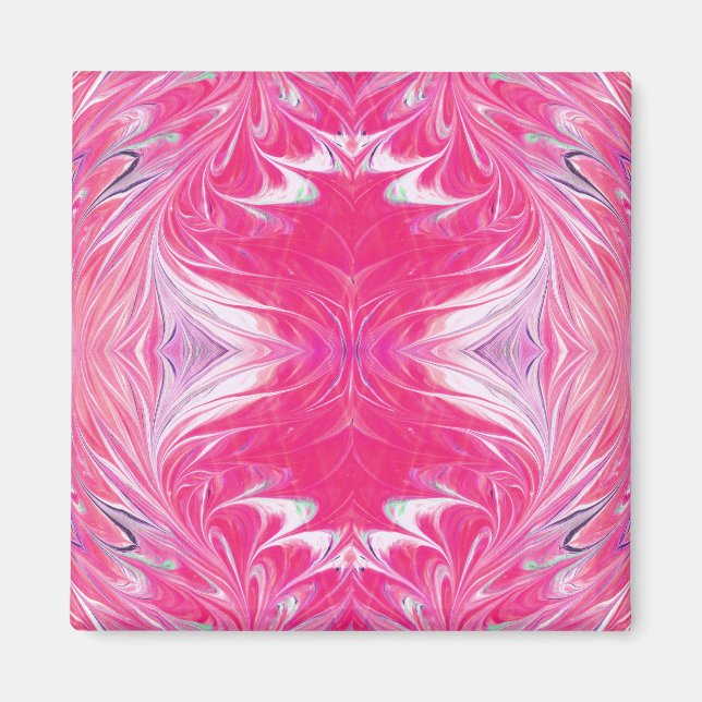 marbling heart - Magnet (Front)