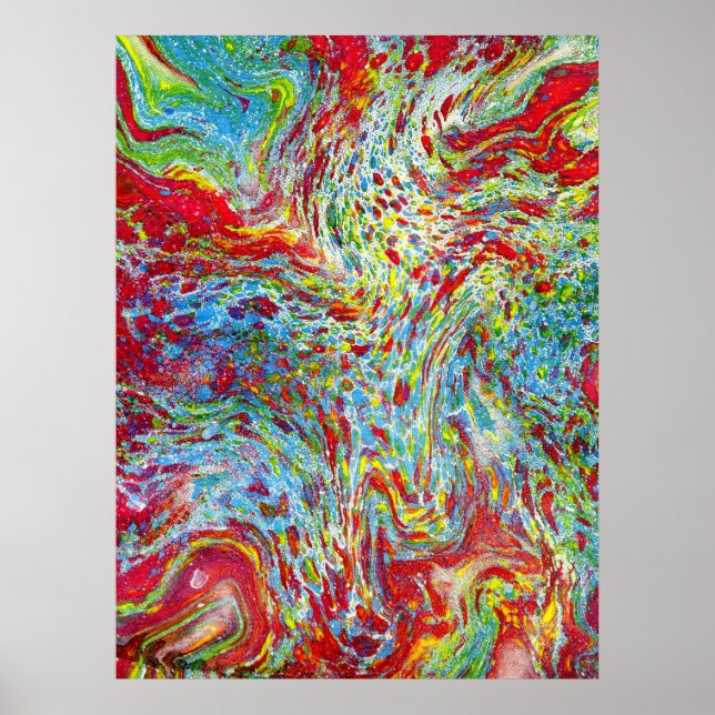 Marbling maître-relieur poster (Front)