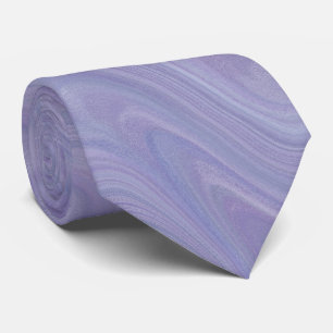 Marbling Purple Pattern Tie
