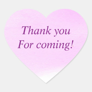 Marbling - Thank you For Coming Sticker