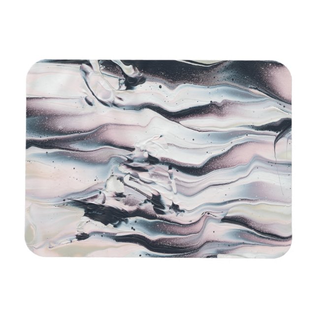 Marbling V Crop Magnet (Horizontal)