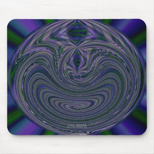 Marblized Complex Mouse Pad (Front)