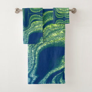 Marbre abstrait bleu marine moderne motif