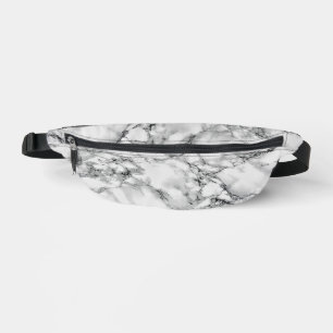 Marbre blanc Design Fanny Pack
