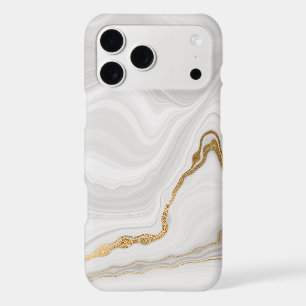 Marbre blanc et or élégant
