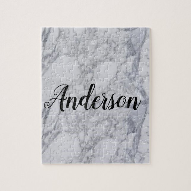 Marbre blanc Jigsaw Puzzle (Vertical)