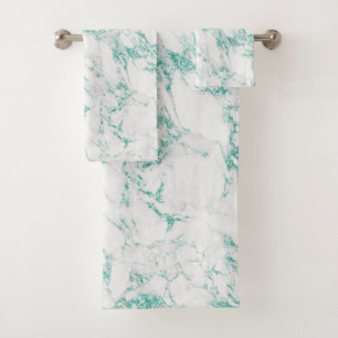 Marbre blanc Turquoise de Parties scintillant vert