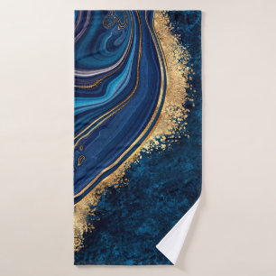marbre bleu arrière - plan abstrait agate granite