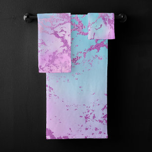 Marbre chic   Glam violet violet violet bleu Ombre