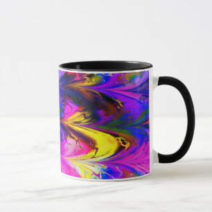 Marbre fractal 7A Mug