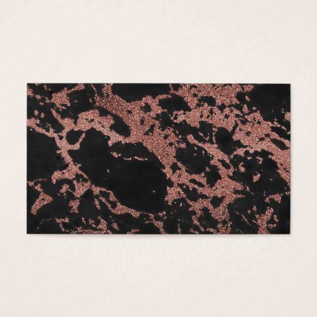 Marbre noir rose or parties scintillant texture im (Devant)