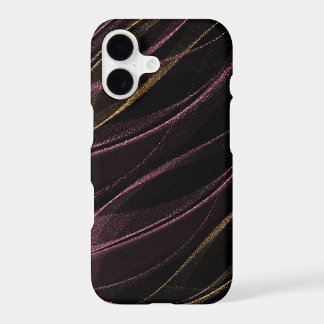 Marbre Noir Violet Or Encre Alcoolique Moderne