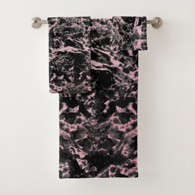 Marbre rose et noir (En situation)