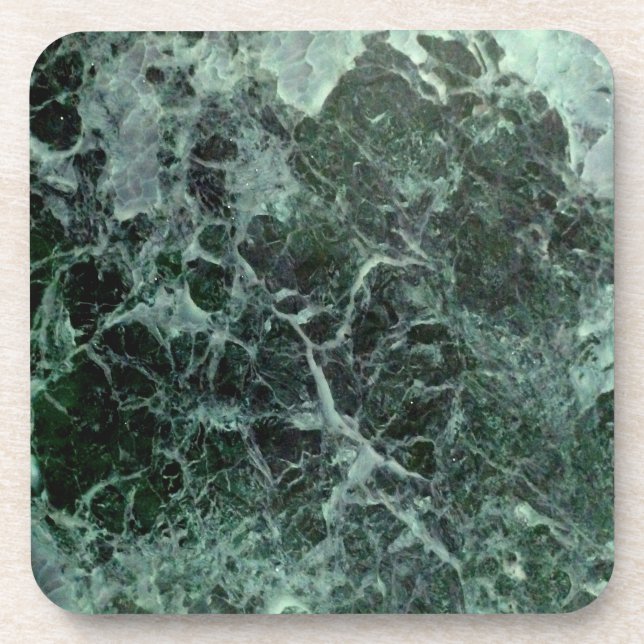Marbre vert Plastique avec dessous de verre de liè (Devant)