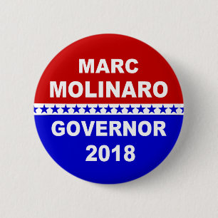Marc Molinaro Governor New York 2018 2 Inch Round Button