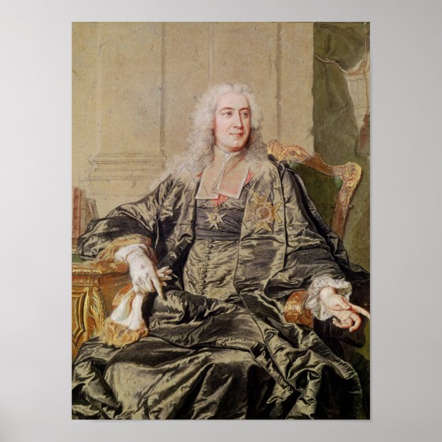 Marc Pierre de Voyer  Count of Argenson Poster (Front)