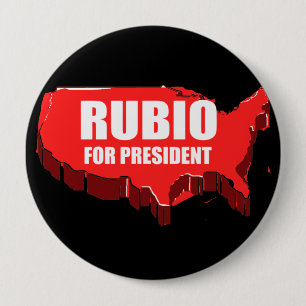 MARC RUBIO 2012 4 INCH ROUND BUTTON