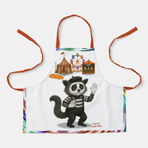 Marcel, civet mime apron