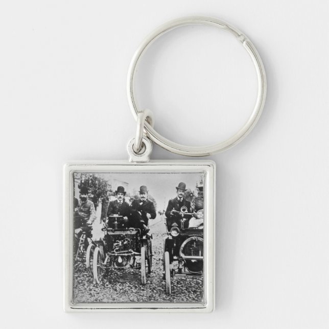 Marcel (d.1903) and Louis (1877-1944) Renault driv Keychain (Front)
