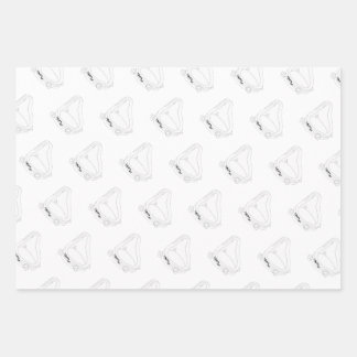 Marcel Duchamp's Fountain R.Mutt 1917 Wrapping Paper Sheet
