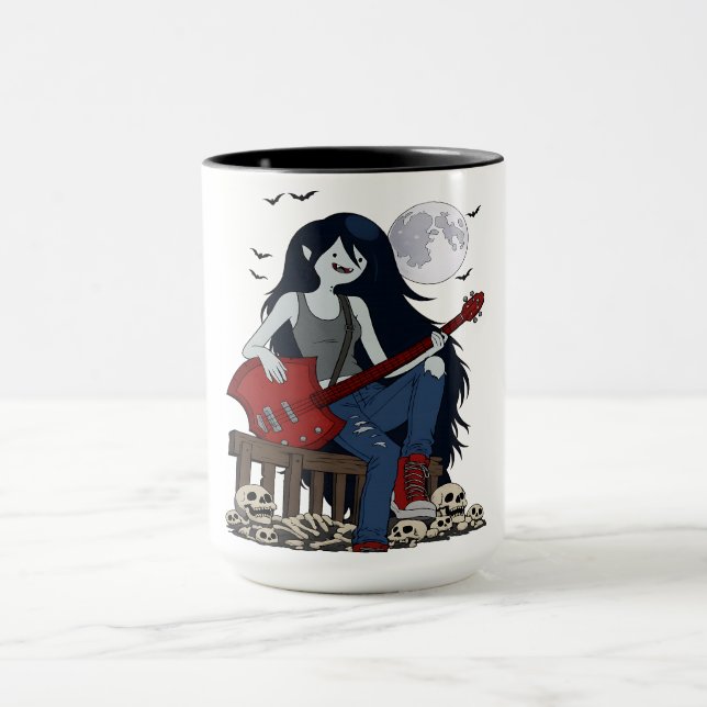 Marceline Adventure Time Vampire Queen Gothic Bass Mug (Center)