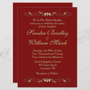 Marcella  Wedding Invitation