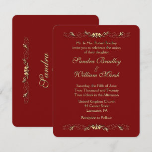 Marcella Wedding Invitation