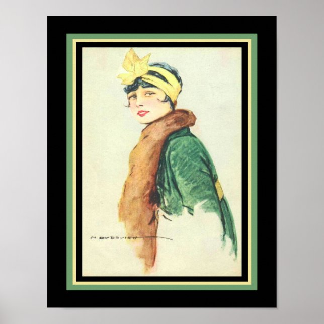 Marcello Dudovich 1920 Art Déco (Devant)