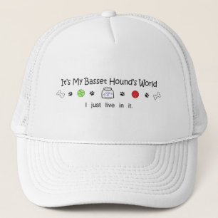 march1615BassetHound.jpg Trucker Hat