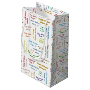 March, 17 Birthday Gift Bag