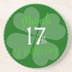 March 17th St. Patty's Day Celebration Coaster