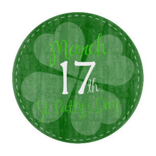 March 17th St. Patty's Day Celebration Cutting Board