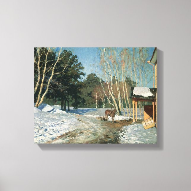 March, 1895 canvas print (Front)