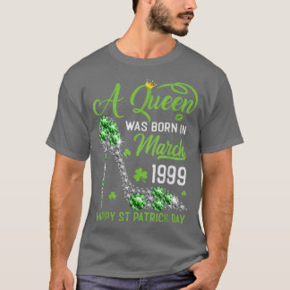 March 1999 24th Birthday Happy St Patrick's Day Sh T-Shirt