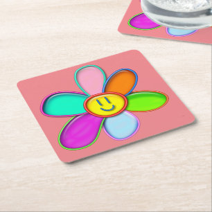 March 2020 - Desire for freedom - Square Paper Coaster